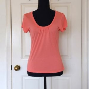 NWOT. The Limited 100% Rayon Short Sleeve Cowl Neck Tee.